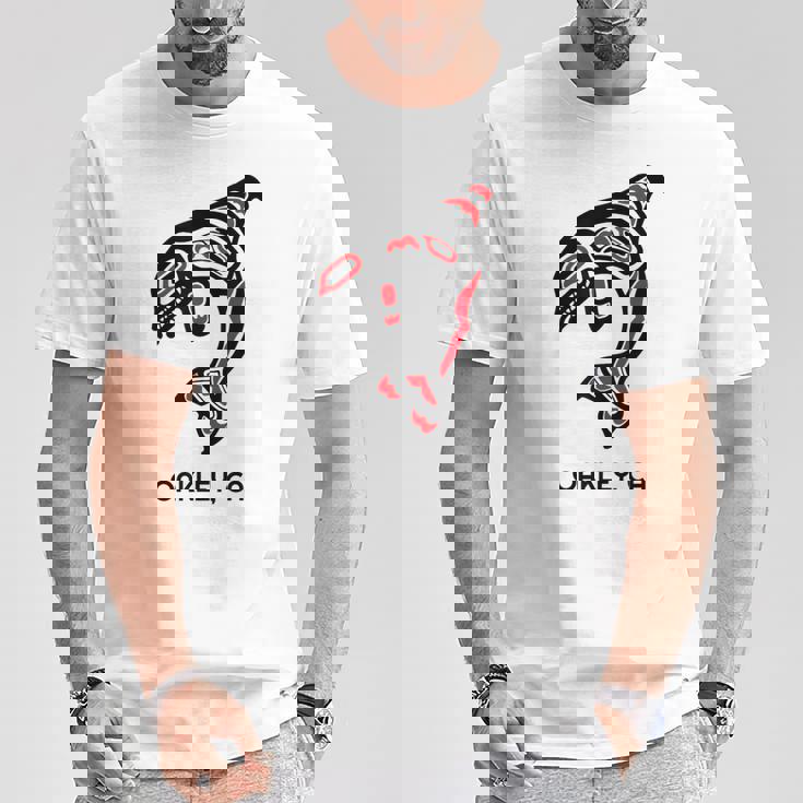 オークリー、カリフォルニア オルカキラー クジラ ネイティブアメリカン ギフト Tシャツ 面白い贈り物