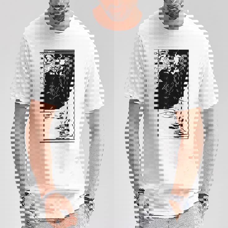 オーブリー・ビアズリーのクライマックス Tシャツ 面白い贈り物