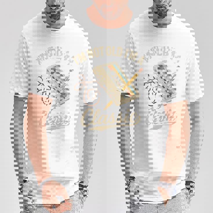 カセットテープ クラシック レトロ ヴィンテージ 70年代 80年代 90年代音楽 長袖tシャツ Tシャツ 面白い贈り物