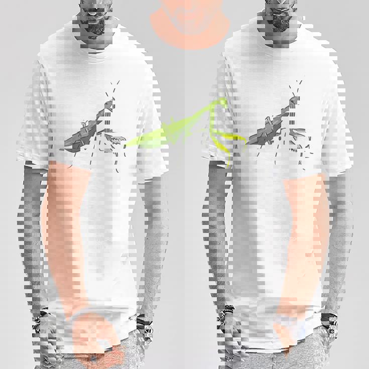 カマキリの虫バッタ カマキリの虫バッタ カマキリの虫バッタ Tシャツ 面白い贈り物