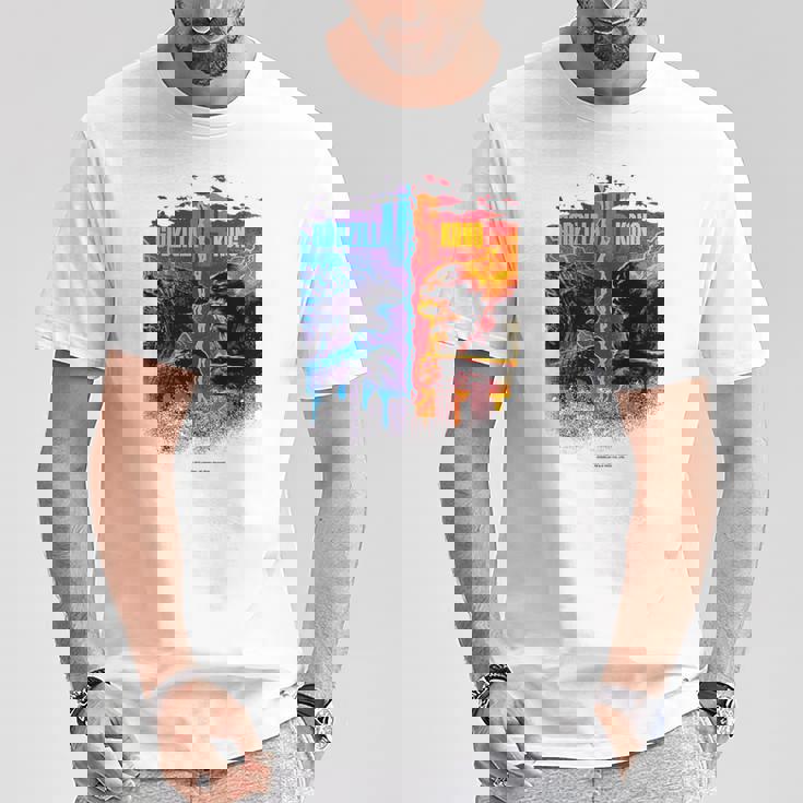 キッズ 『ゴジラvsコング』8 Tシャツ 面白い贈り物