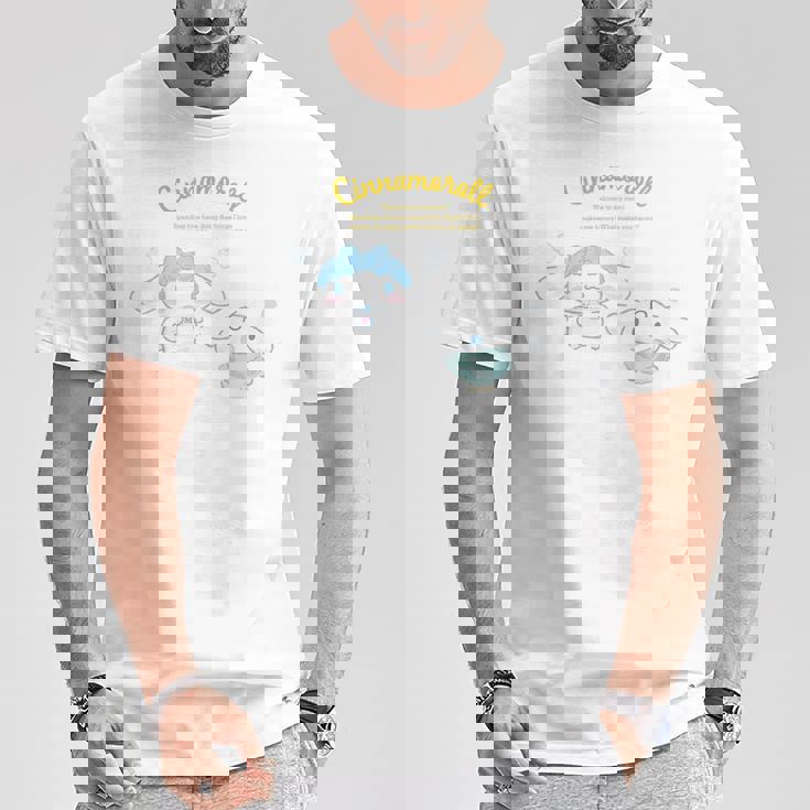 キッズ シナモロール ハピネスマイルーム Tシャツ 面白い贈り物