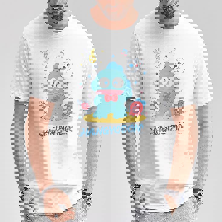 キッズ ハンギョドン ポーズ Tシャツ 面白い贈り物