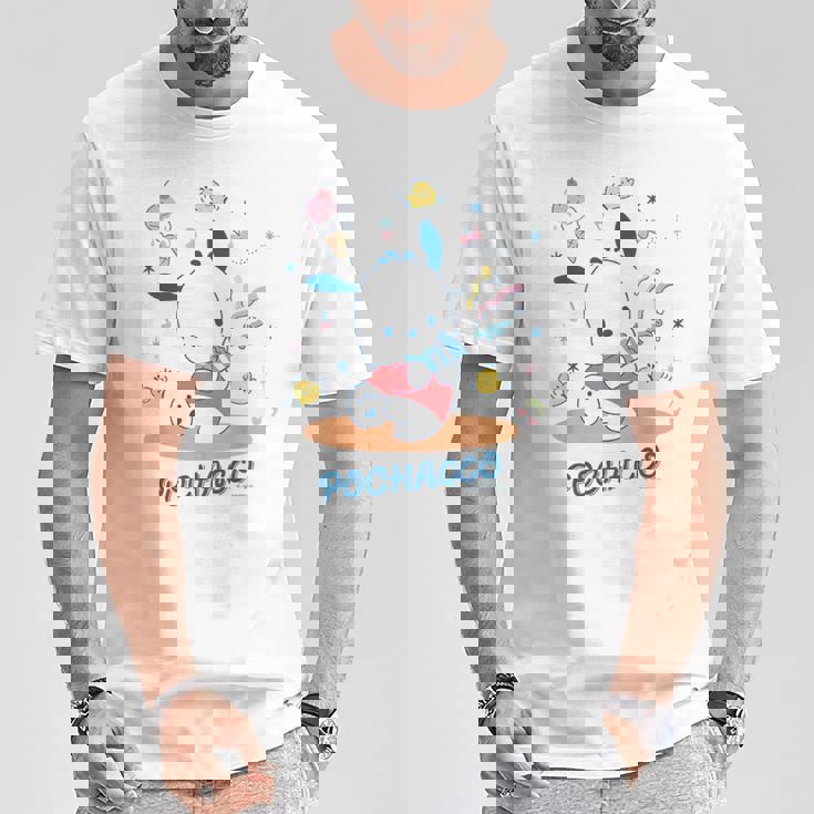 キッズ ポチャッコ パーティ Tシャツ 面白い贈り物