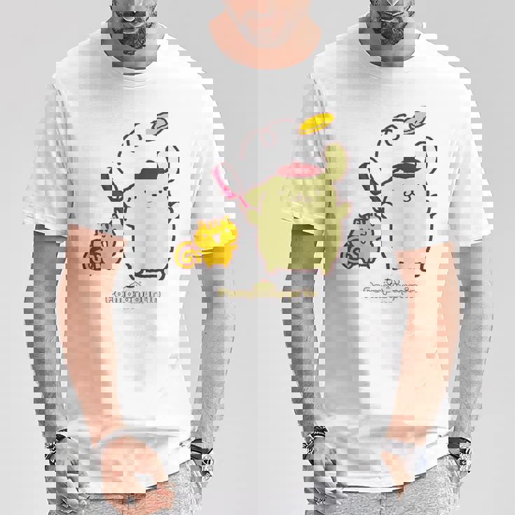 キッズ ポムポムプリン＆ベーグル Tシャツ 面白い贈り物