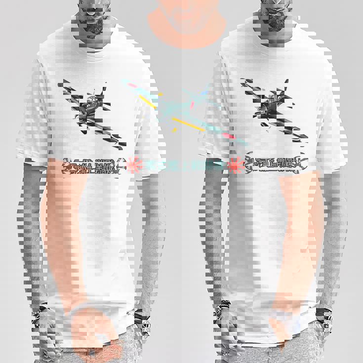キッズ 第2次世界大戦 日本軍戦闘機 零式艦上戦闘機 Tシャツ 面白い贈り物