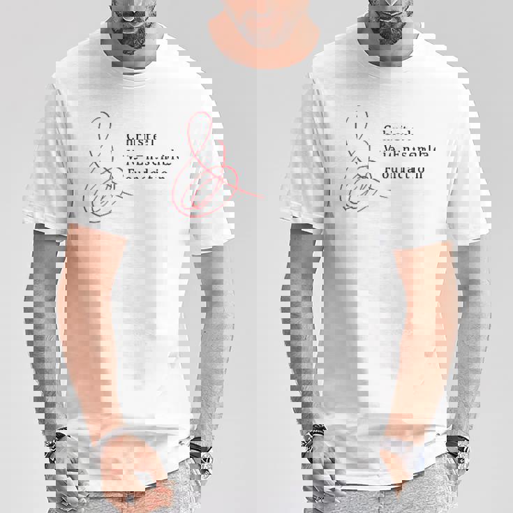 クリステル財団オフィシャルロゴ Tシャツ 面白い贈り物