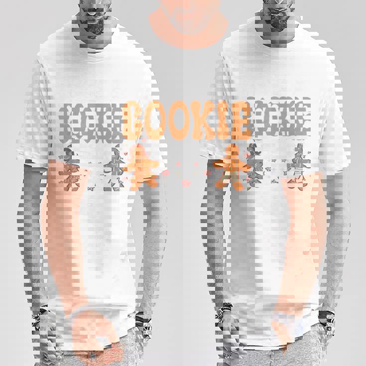 クリスマス認定クッキーテスタースタイル Tシャツ 面白い贈り物