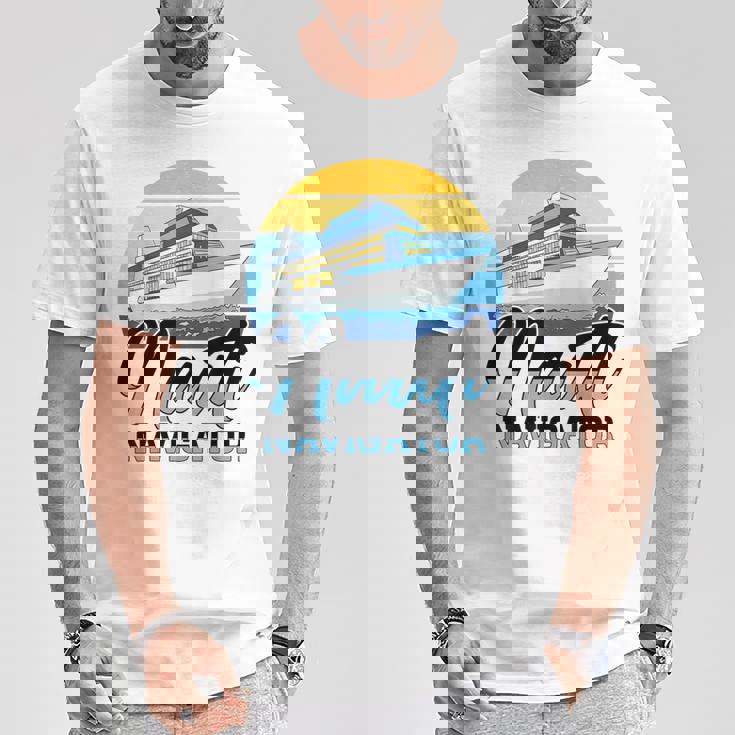 クルージング航海船キャプテンアンカークルーズディレクター Tシャツ 面白い贈り物