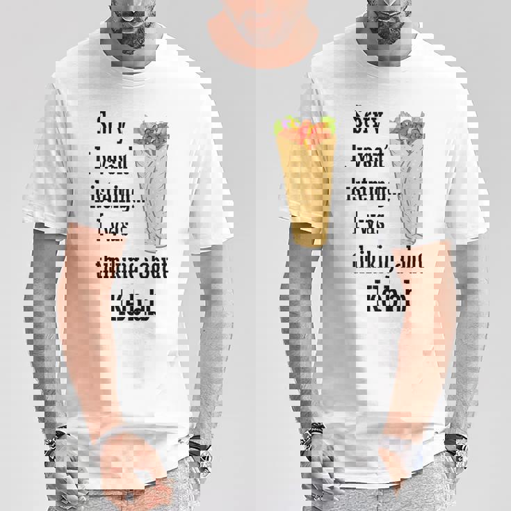 ケバブ愛好家 トルコ料理 デュラム シャワルマ Tシャツ 面白い贈り物