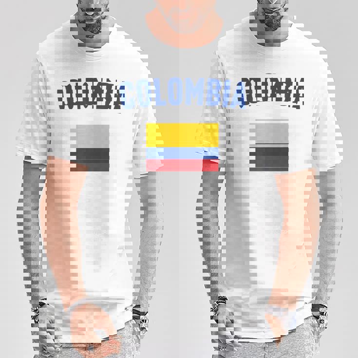 コロンビア国旗 Tシャツ 面白い贈り物