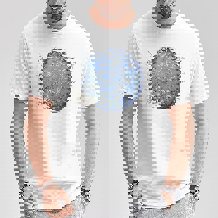 ゴッホ アーモンドブロッサム Tシャツ 面白い贈り物