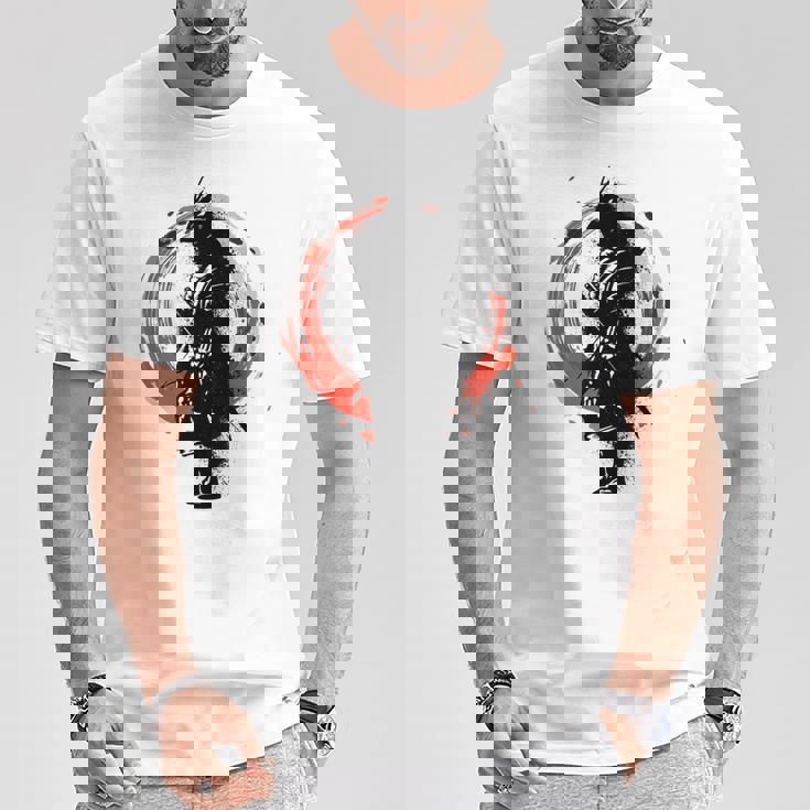 ゴーストサムライ 武士道 アニメ マンガ 武士道 Tシャツ 面白い贈り物