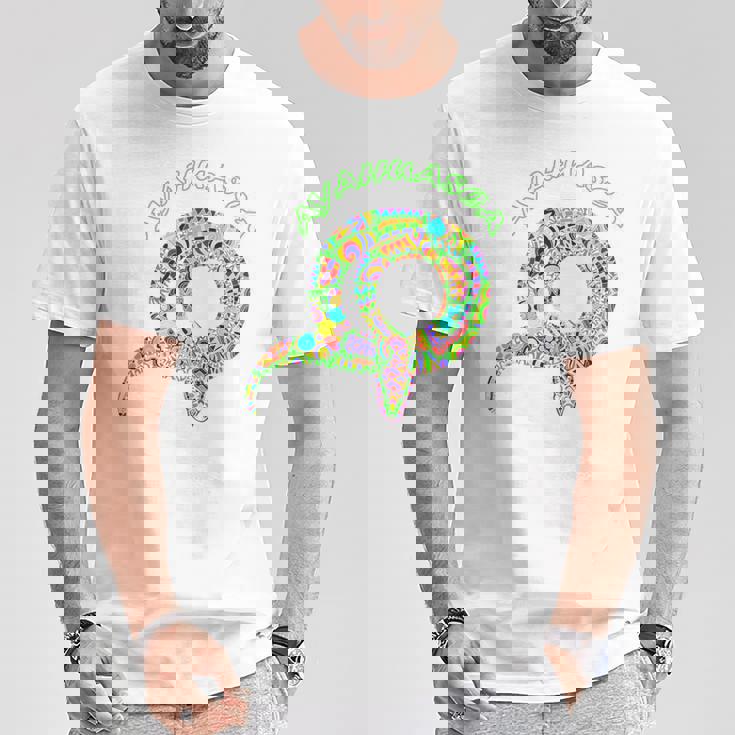 サイケデリック Dmt アヤワスカの蛇 スピリチュアルな神聖幾何学。 長袖tシャツ Tシャツ 面白い贈り物