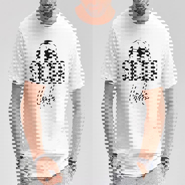 サッカー おじさん お父さん プレーヤー コーチ 試合 デー ギフト ボーイフレンド 男性 Tシャツ 面白い贈り物