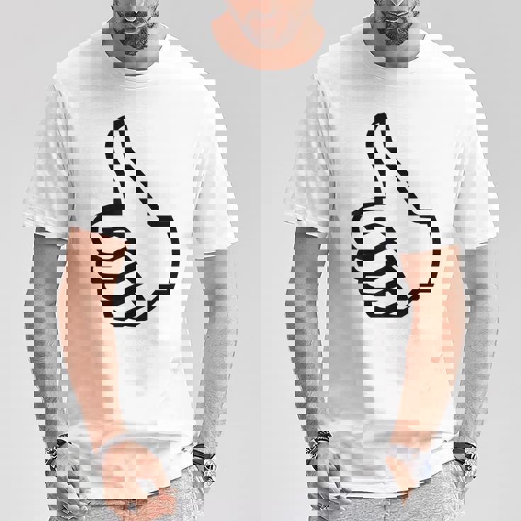 サムズアップ Tシャツ 面白い贈り物