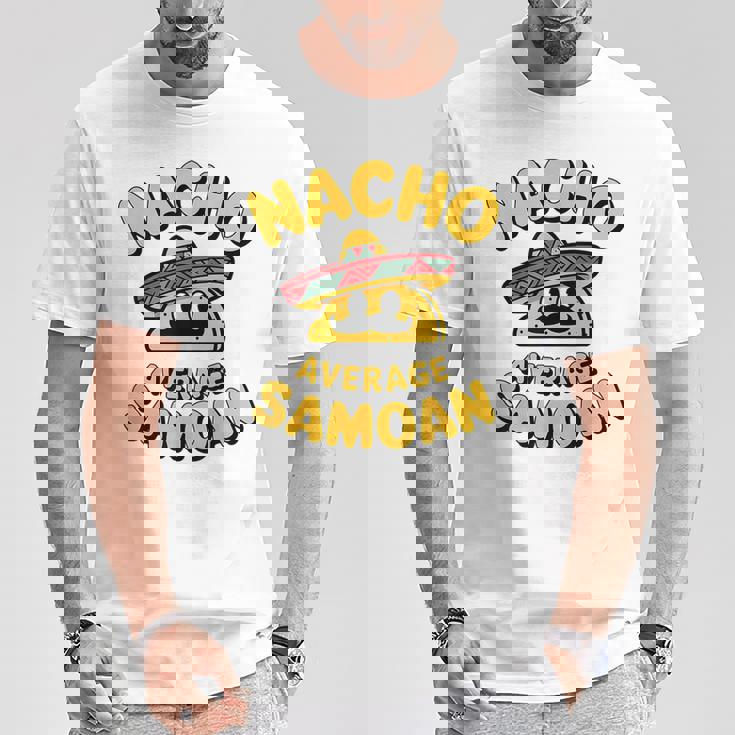 サモア・ナチョ 平均 面白い タコス 火曜日 シンコ・デ・マヨ フィエスタ Tシャツ 面白い贈り物