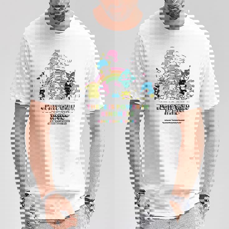 サンリオキャラクターズ Usデザイン レインボー Tシャツ 面白い贈り物