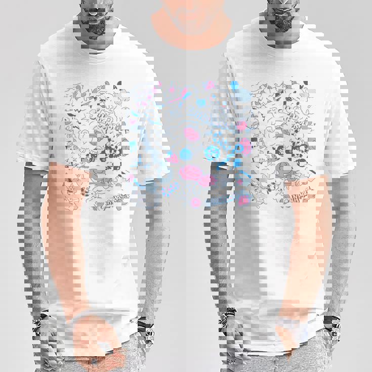 シナモロール Usデザイン 手描き風 Tシャツ 面白い贈り物