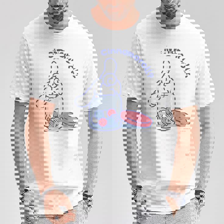 シナモロール ハイドアンドシーク Tシャツ 面白い贈り物