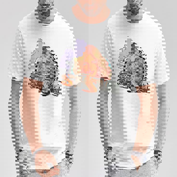 シャグ 手巻き煙草 バックプリント Tシャツ 面白い贈り物