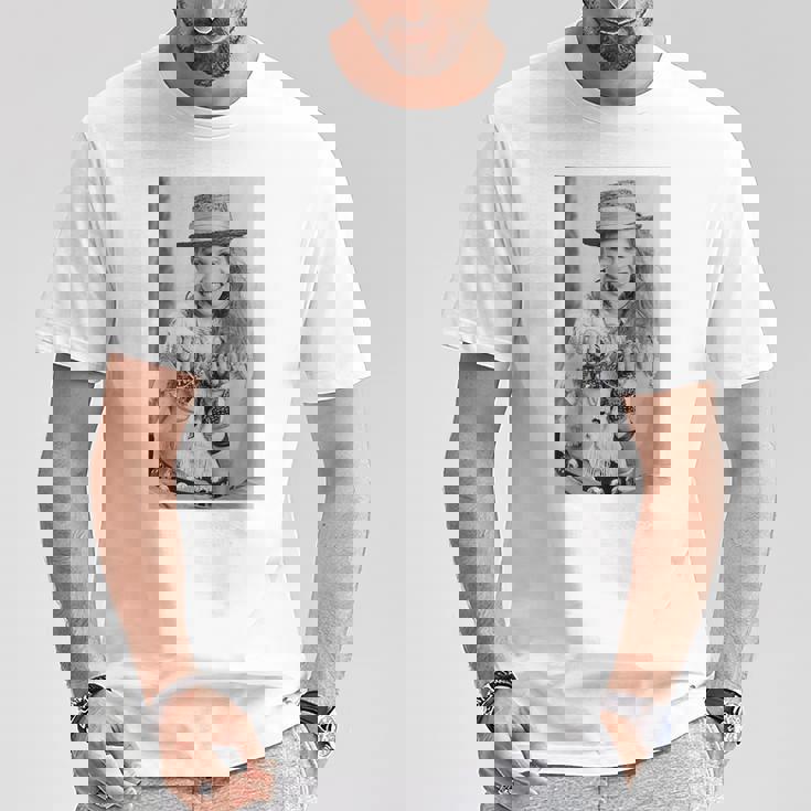 シンディ・ローパー Usポップスター撮影1984 Tシャツ 面白い贈り物