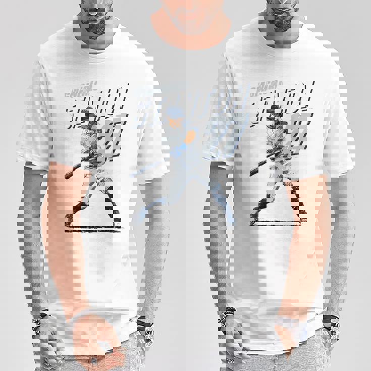 ジャンカルロ・スタントン Tシャツ 面白い贈り物