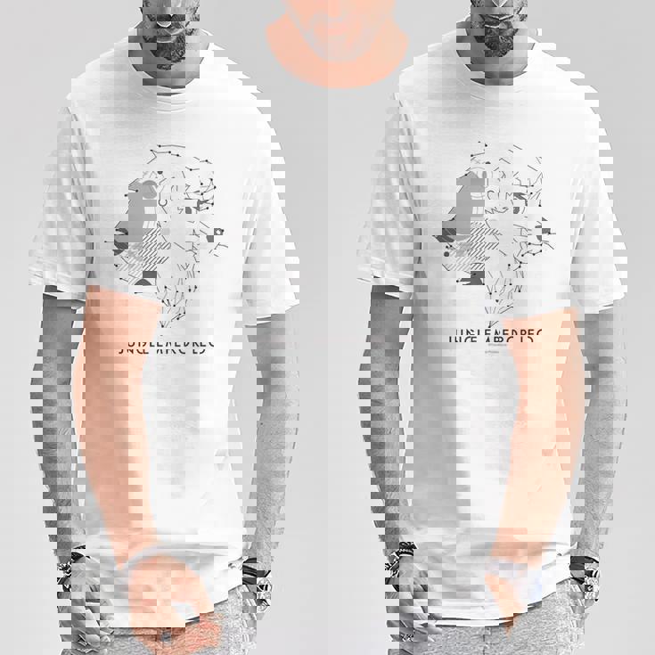 ジャングル大帝 幾何学 パンジャ Ctezuka Productions Tシャツ 面白い贈り物