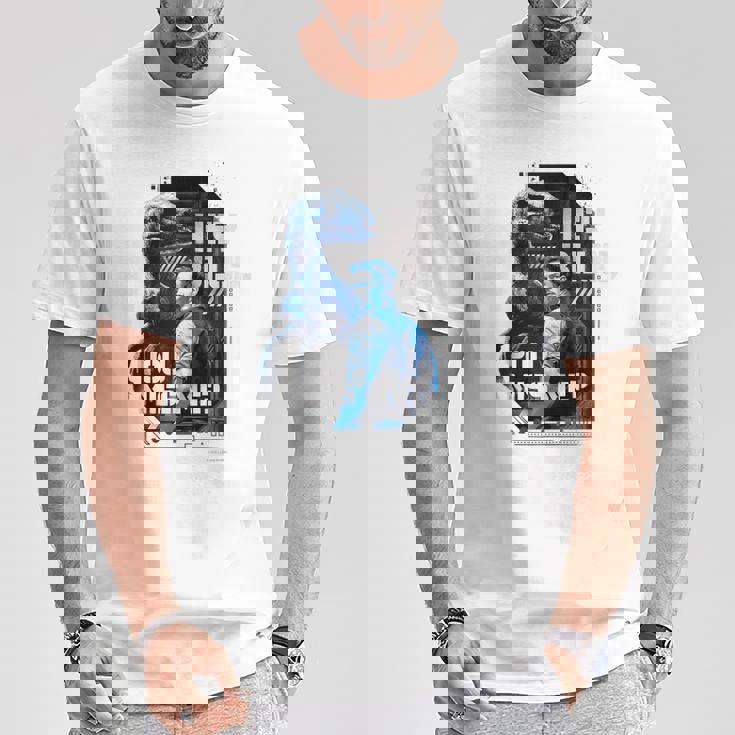 ジュラシック・ワールド Hey Blue You Miss Me Tシャツ 面白い贈り物