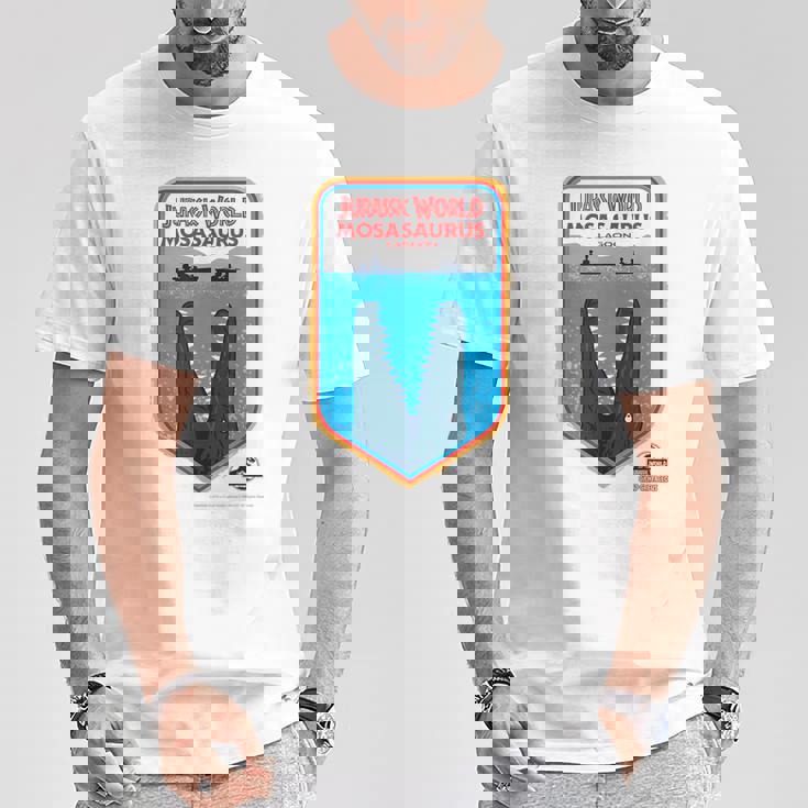 ジュラシック・ワールドサバイバル・キャンプ Mosasaurus Tシャツ 面白い贈り物