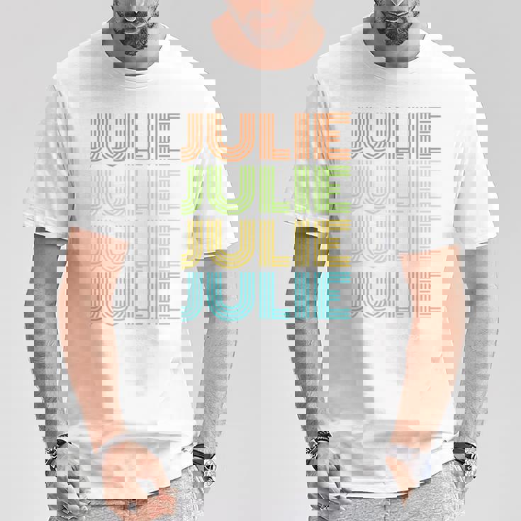 ジュリーという名前の人に代わってジュリー 長袖tシャツ Tシャツ 面白い贈り物