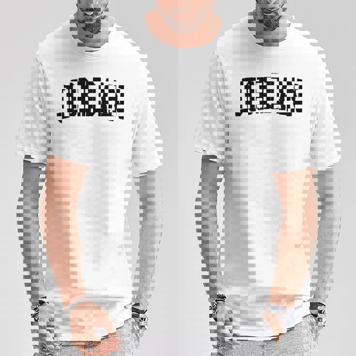 ジョーダン・レッド・バーシティ 長袖tシャツ Tシャツ 面白い贈り物