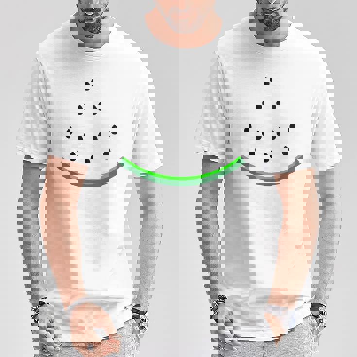 スイカフルーツコスチューム Tシャツ 面白い贈り物