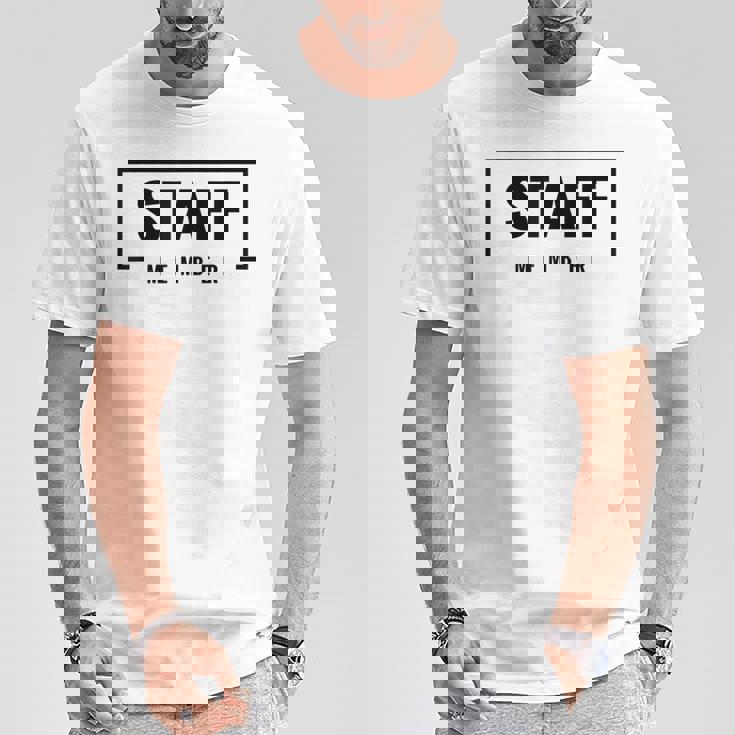 スタッフメンバーアソシエイトチーム Tシャツ 面白い贈り物