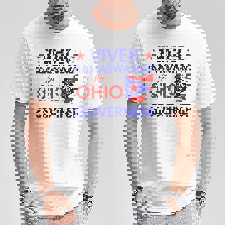 ステート・オブ・エクセレンスビベック・ラマスワミー、2026年オハイオ州知事選出 Tシャツ 面白い贈り物