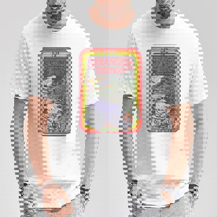 ストレンジャー・シングス コミック プロモ パレス アーケード2 ファン 記念品 Tシャツ 面白い贈り物