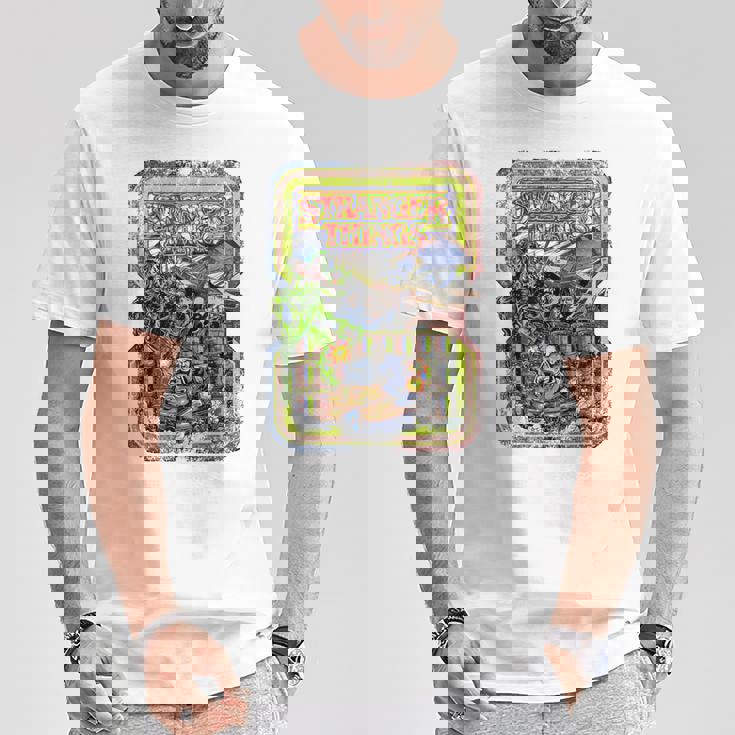 ストレンジャー・シングス プロモ コミック ホッパー デモゴルゴン ヴィンテージ 80年代 Tシャツ 面白い贈り物