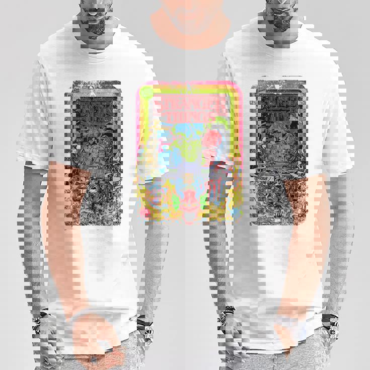 ストレンジャー・シングス プロモコミック ザ・パーティー ベクナ バトル レトロ 80年代 長袖tシャツ Tシャツ 面白い贈り物