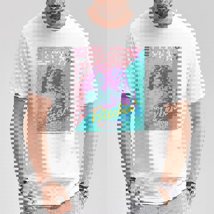 ストレンジャー・シングス ポスター Eleven Max Bitchin Besties 長袖tシャツ Tシャツ 面白い贈り物