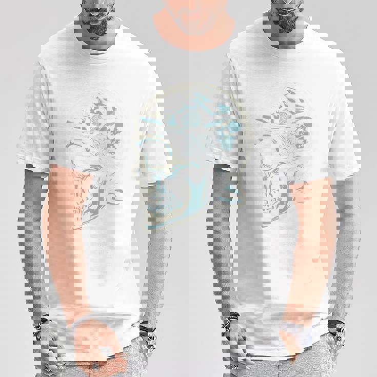 スニーカー ファン ムエルテ スカル 長袖tシャツ Tシャツ 面白い贈り物