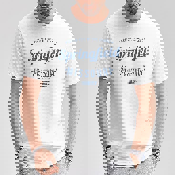 スプリングフィールド ミズーリ州 レトロ ヴィンテージ お土産 スプリングフィールド Tシャツ 面白い贈り物