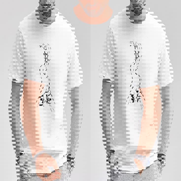 スペインのダンサーフラメンコダンサーオレ Tシャツ 面白い贈り物