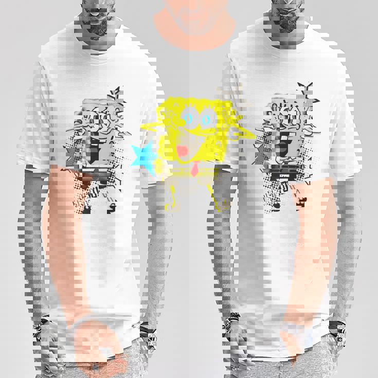 スポンジボブ スクエアパンツ スポンジボブee You Tシャツ 面白い贈り物