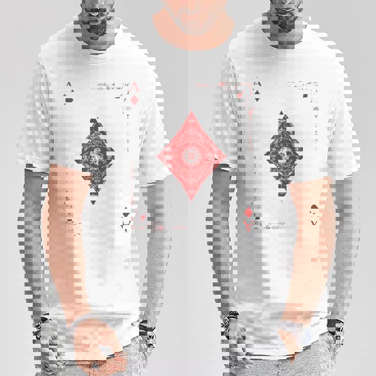 ダイヤのエース トランプ Tシャツ 面白い贈り物