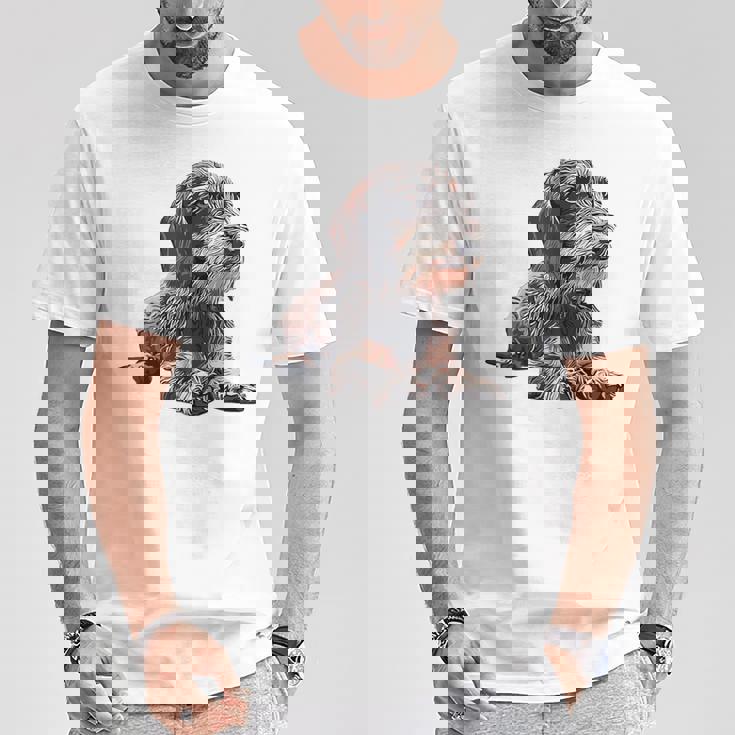 ダックスフンド ワイヤーヘア Tシャツ 面白い贈り物