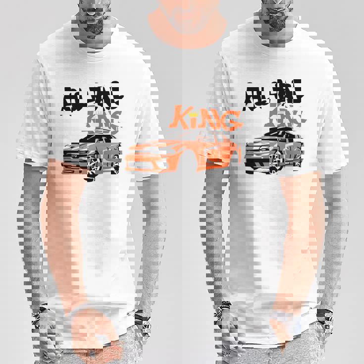 ダッジチャージャー キングデイトナ オールヘイル・ザ・キング ラストコール 長袖tシャツ Tシャツ 面白い贈り物