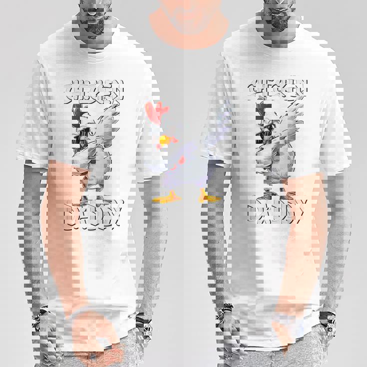 チキン パパ ニワトリ 父 チキン ジャンパー 農家 父の日 Tシャツ 面白い贈り物