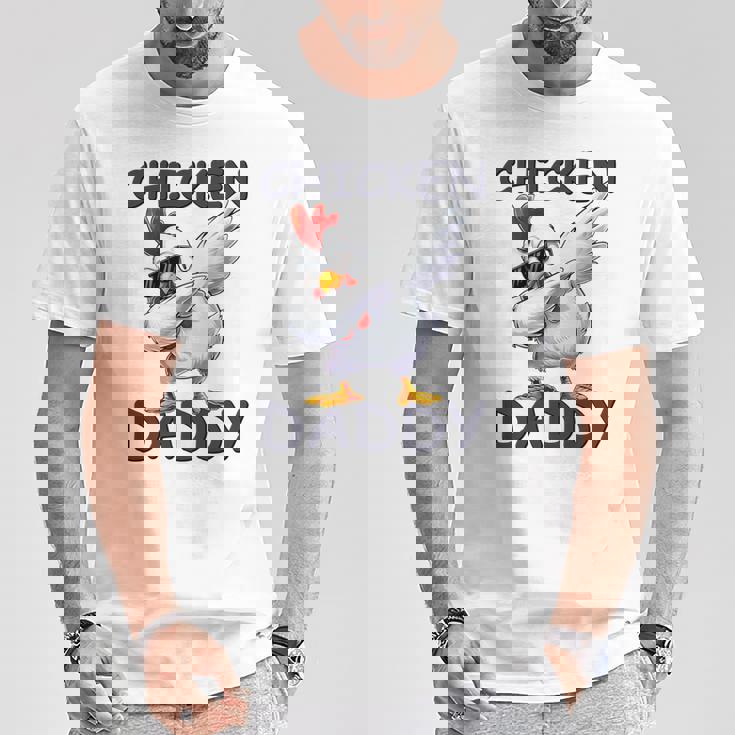 チキン パパ ニワトリ 父 チキン ジャンパー 農家 父の日 長袖tシャツ Tシャツ 面白い贈り物