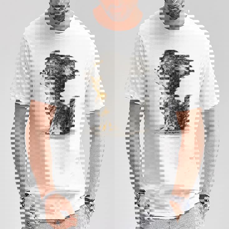 チワワ 犬 かわいい いぬ 子犬 ペット イラスト Tシャツ 面白い贈り物