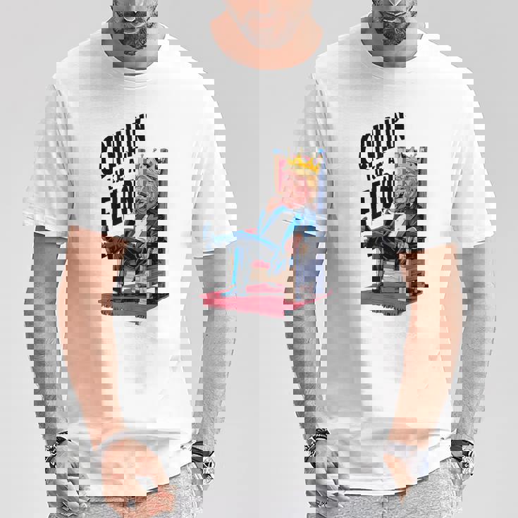 トランプ・サマー 2024 チリン・ライク・ア・フェロン・ファニー Tシャツ 面白い贈り物